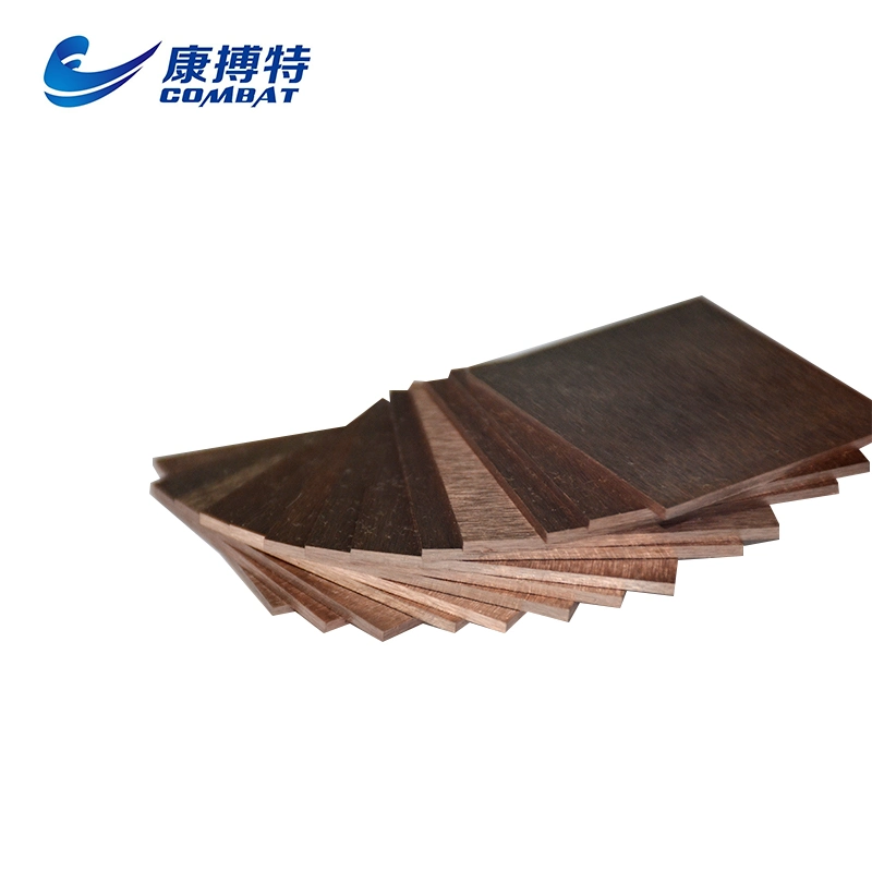 2020 Wcu 70-80-90 Alloy Customized Tungsten Bar W Copper